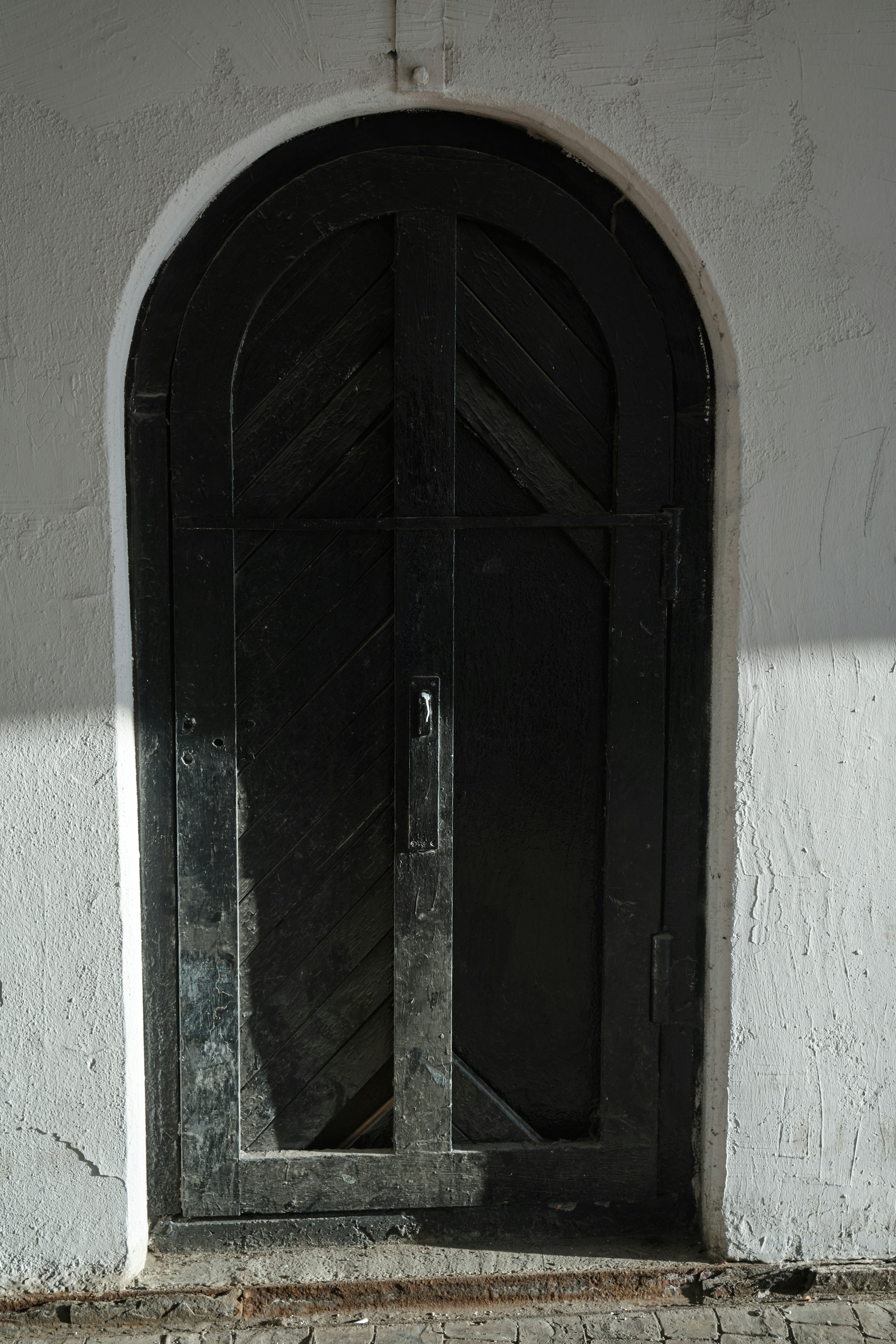 A chamber door