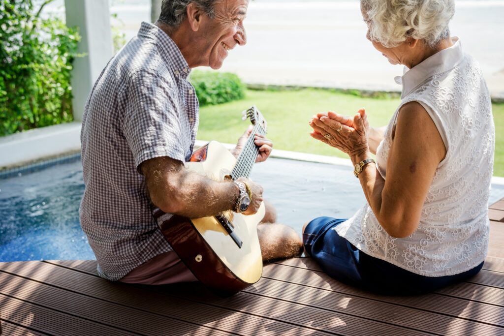 An old couple